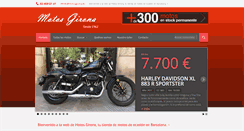 Desktop Screenshot of motosgirona.es